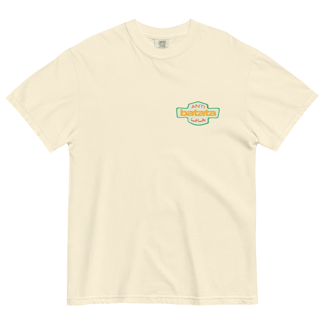 Anti-Batata Tee Front - Ivory