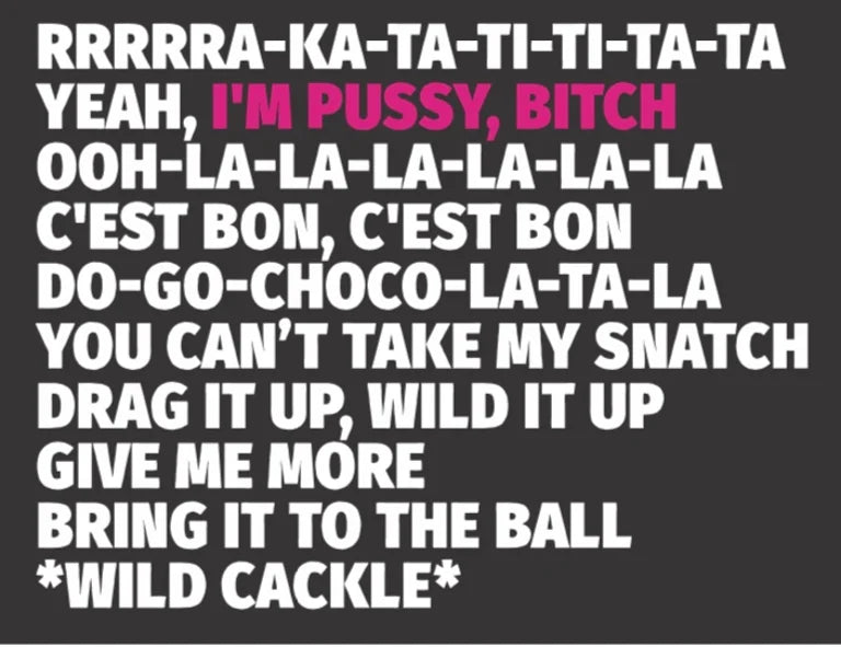 "I'm Pussy, Bitch" Tee
