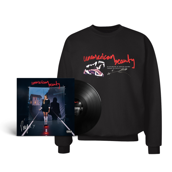 UNAMERICAN BEAUTY: SIGNED VINYL + CREWNECK BUNDLE